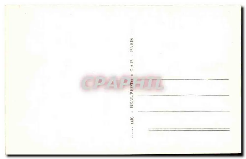 Assy-Passy (Haute-Savoie) — Skifelder und der Mont-Blanc — C.P.A.P.H.I.L. Paris - Rückseite