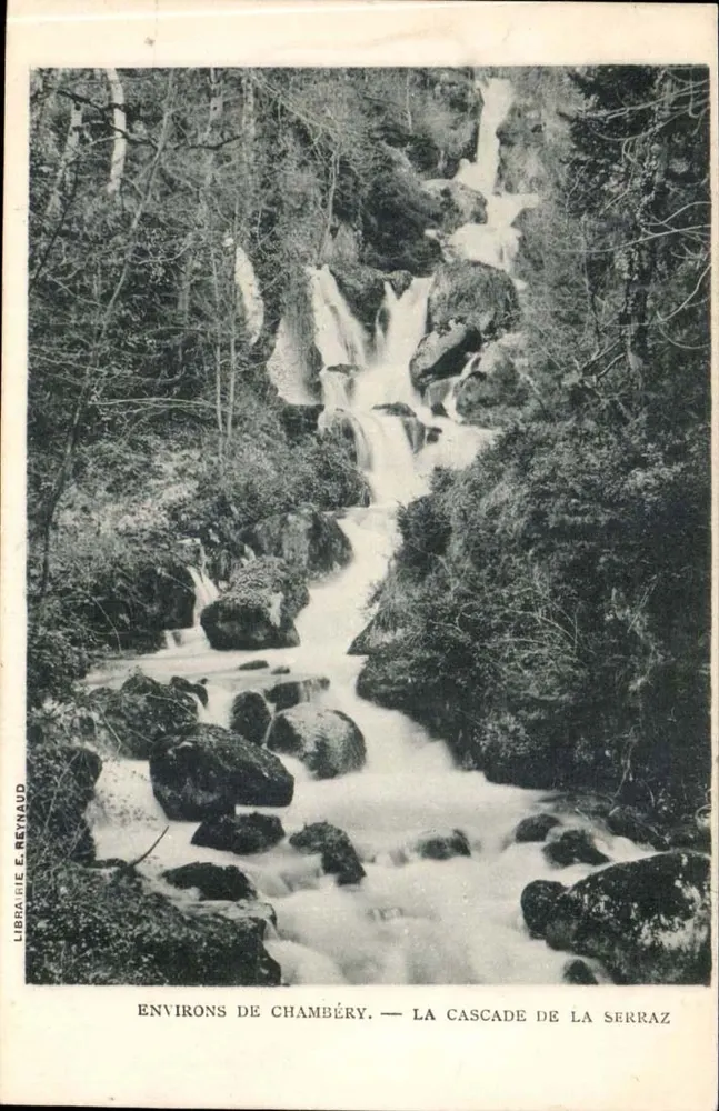 Omgeving van Chambéry — De waterval van de Serraz — Librairie E. Reynaud - Voorkant