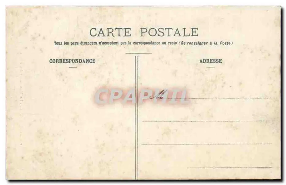 Chambéry — Denkmal der Brüder de Maistre — E. Reynaud Verlag - Rückseite