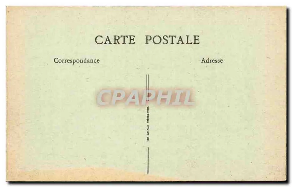 Chambéry - A Catedral — A Saboia — B.F., Paris "Lux" - Verso