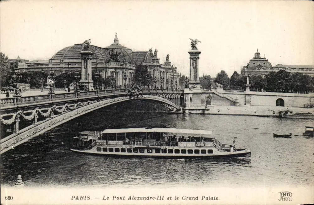 Paris — Pont Alexandre-III und Grand Palais — YND Phot. - Vorderseite
