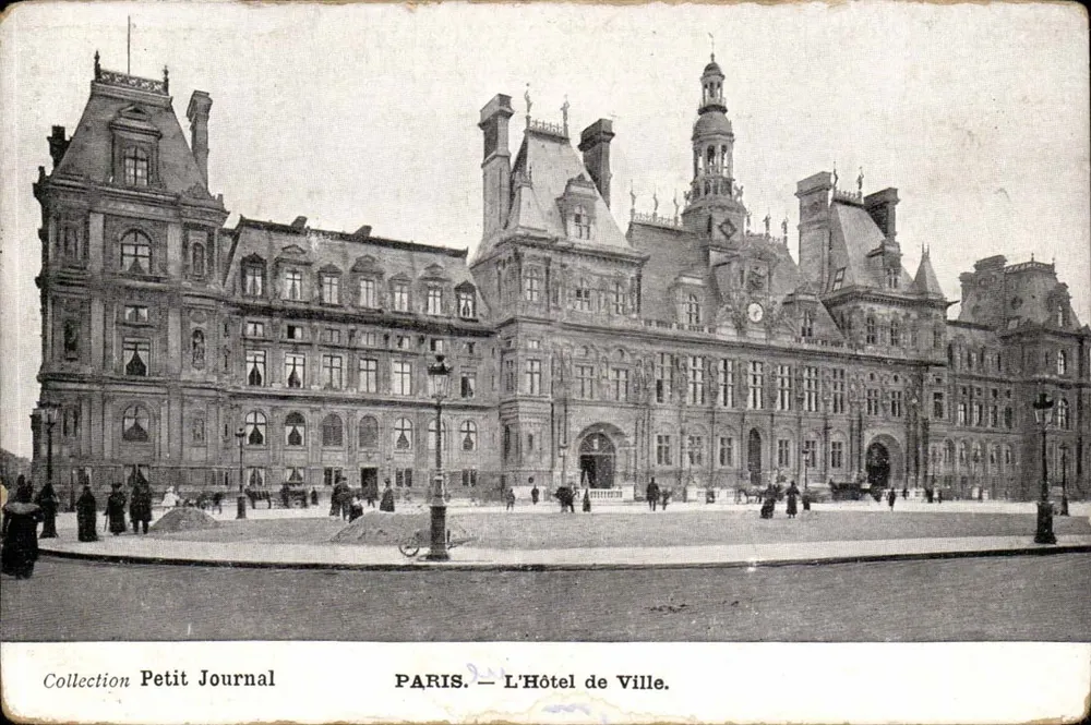 PARIS — L'Hôtel de Ville — Collection Petit Journal - Voorkant