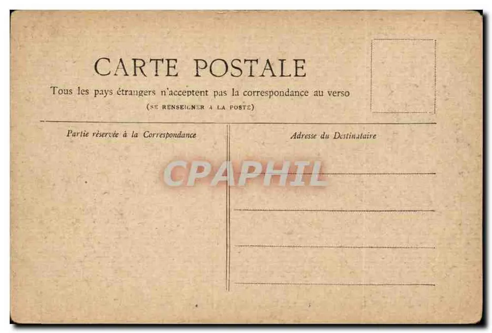 PARIS — L'Hôtel de Ville — Collection Petit Journal - Achterkant