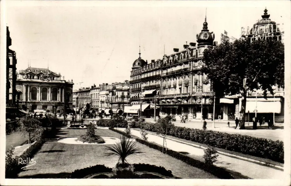 Montpellier — Place de la Comédie — Éditions Rella - Frente