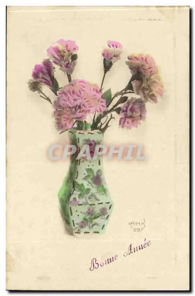 Büschel von Gänseblümchen — Jahreskarte — Addh 297 - Vorderseite