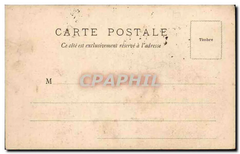 Bordeaux — Vista Panorâmica — W. F. Déposé - Verso
