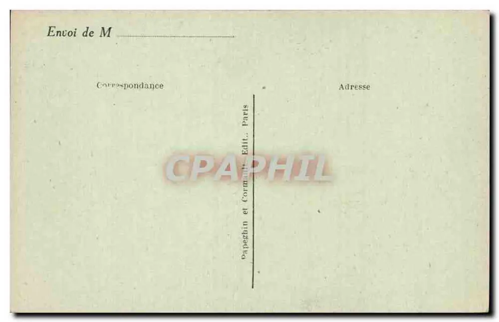 Paris — Der Panthéon — Die Apse und das Denkmal für die Nationalversammlung — A.P. — n° 430 - Rückseite