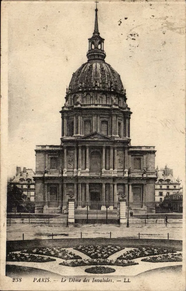 Paris — O Domo dos Invalidos — LL n°238 - Frente
