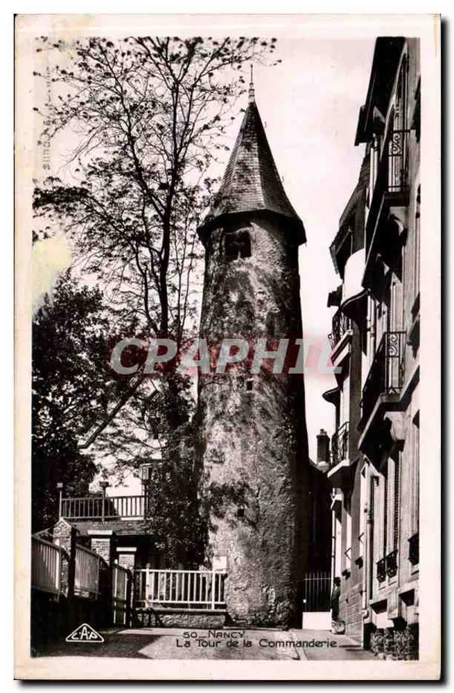 Nancy — A Torre da Comendadoria — C.A.A. - Frente