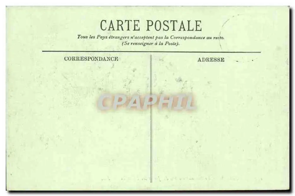 Lourdes — Gipfel des Pic du Jer und die Pyrenäen — LL. - Rückseite