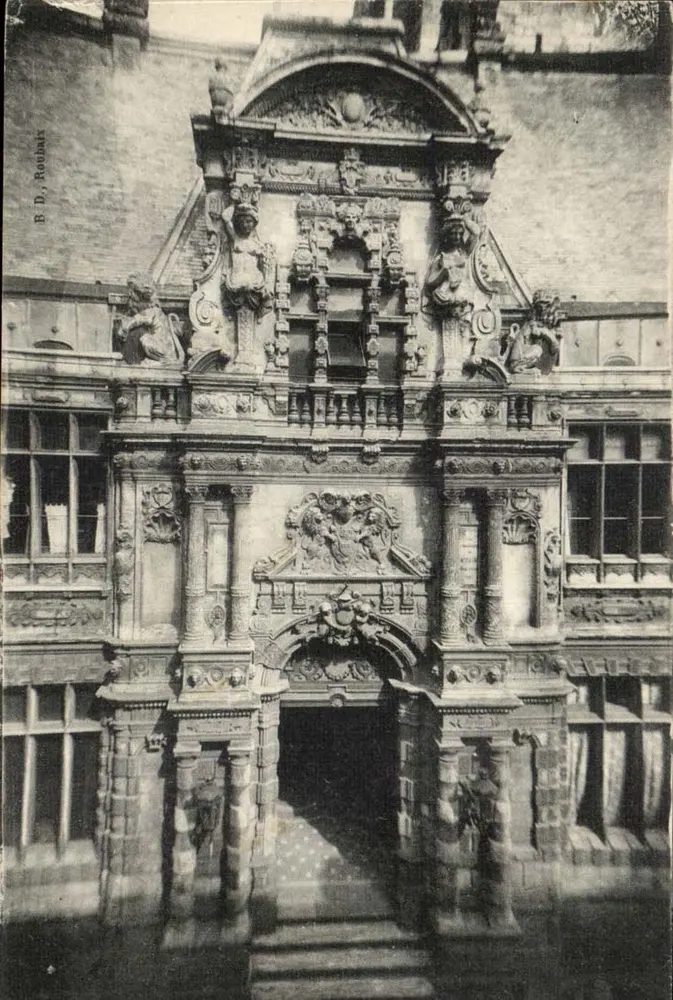 Schmückender Portal — Roubaix — B. D. Roubaix - Vorderseite
