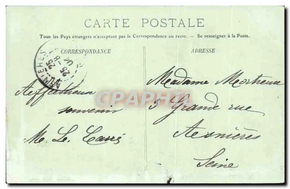 Boulogne-sur-Mer — Das Casino und die Pierse — LL. — Nr. 140 - Rückseite