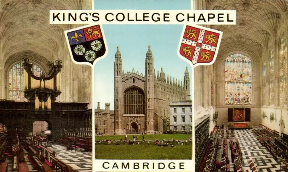 King's College Chapel — Cambridge — J. Salmon Cameracolour - Vorderseite