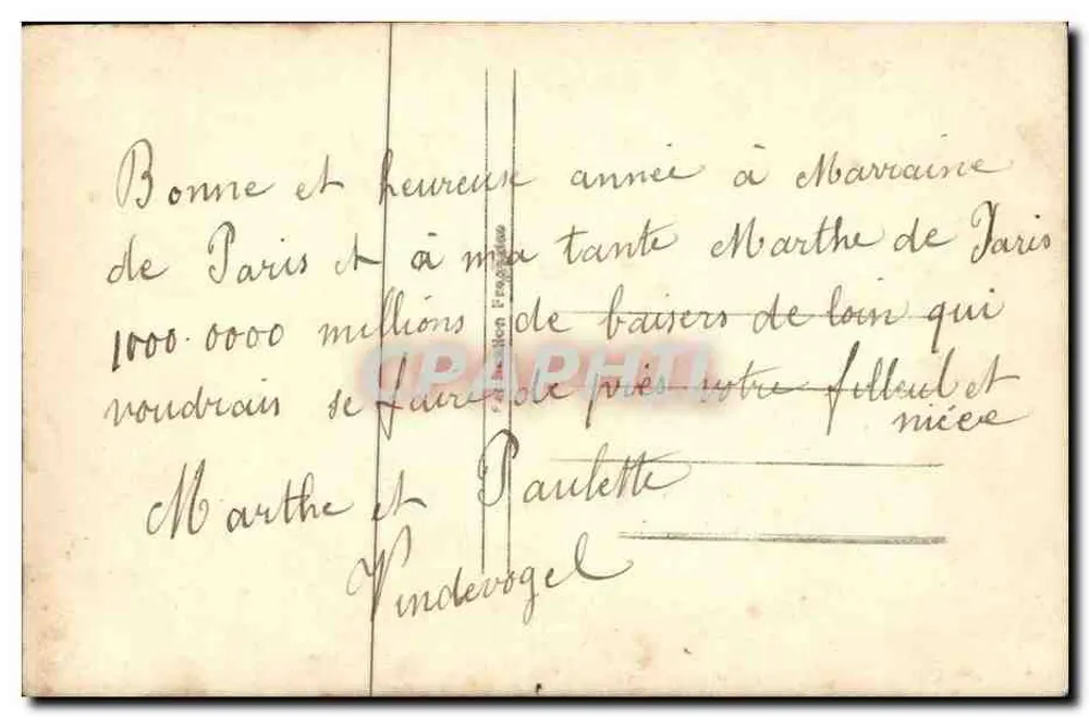 Menina jovem — com flores na cabeça — REX - Verso
