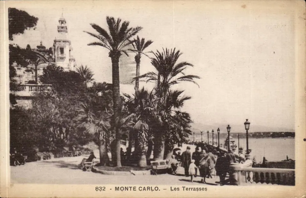 Monte Carlo — As Terrasses — Gilletta et Cie, n°832 - Frente