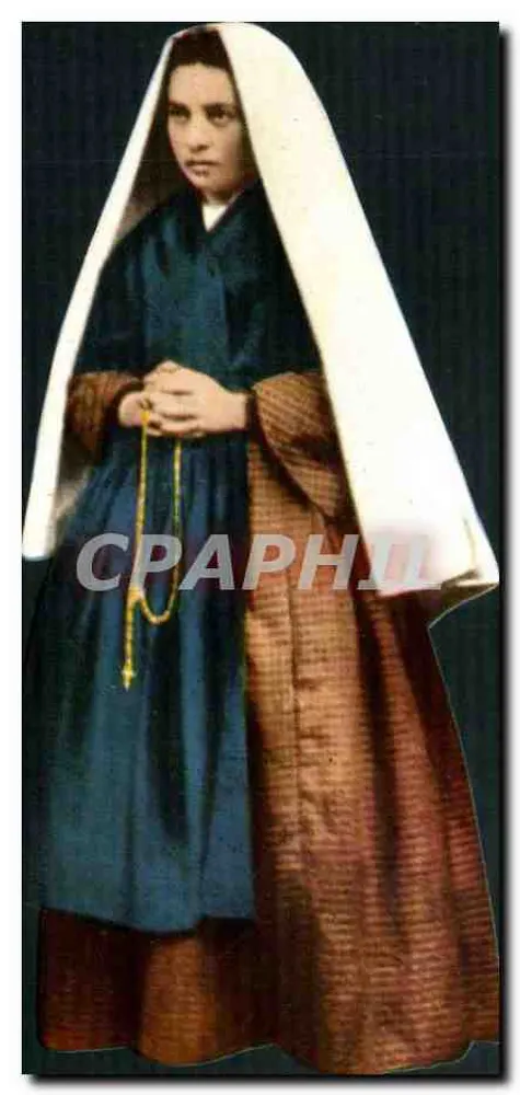 Bernadette Soubirous — Retrato autêntico do ano das aparições — Édition Y. CHAMPION & Cie, COULEUMS-NAUMELLES - Frente