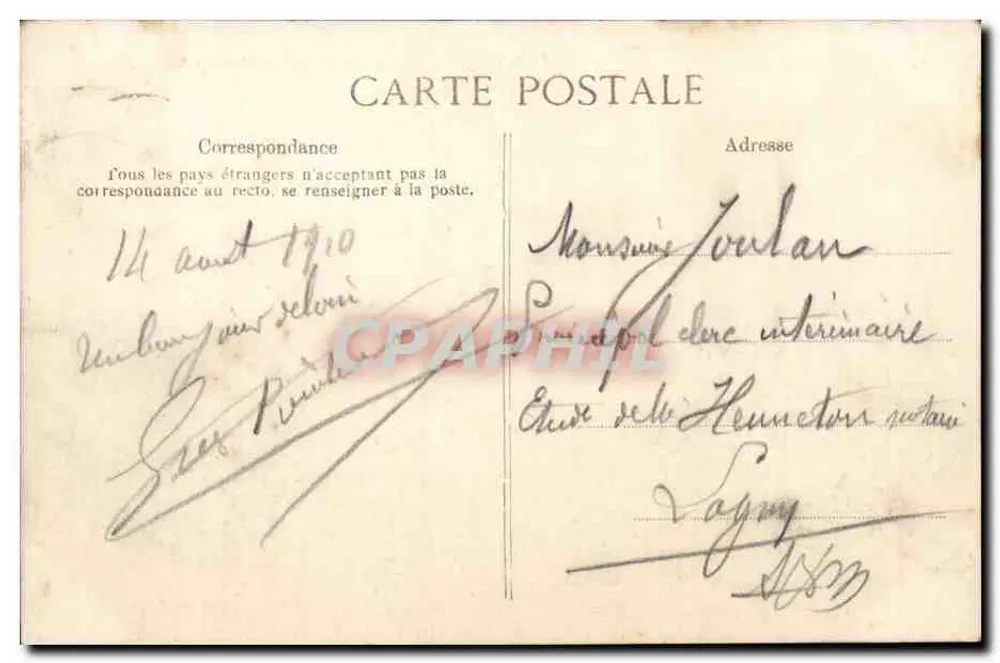 Sainte-Adresse — Notre-Dame-des-Flots und die Stadt — n° 174 - Rückseite
