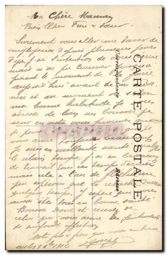 Paris — Vista Geral da Cidade — C.M. n°146 - Verso
