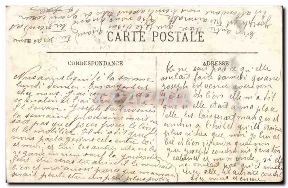 Lourdes - Die Höhlen des Loup (Säulenraum des Obelisken) — LL, n°8 - Rückseite