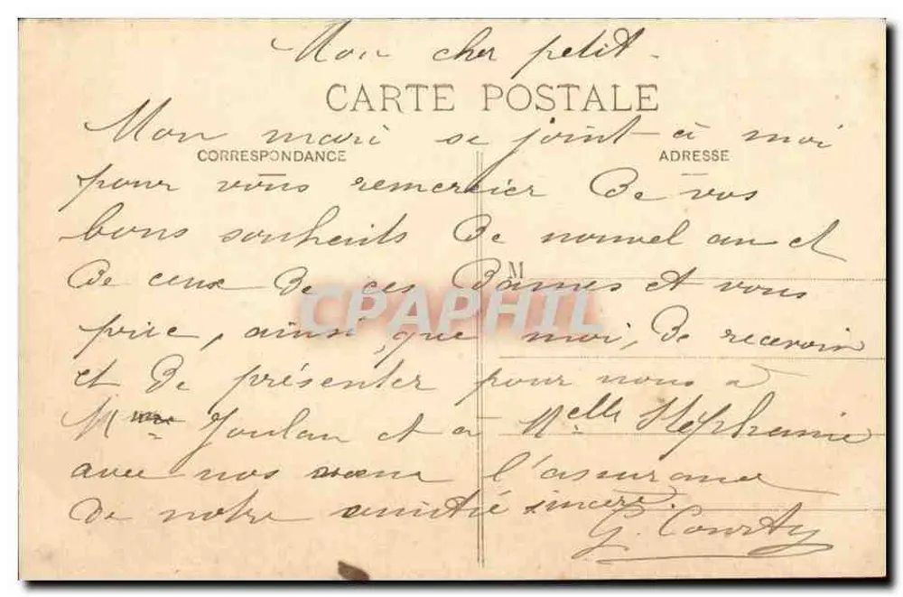 Beauvais — Entrada do Palácio de Justiça — Edição artística, Tvc G. e F., n°14 - Verso