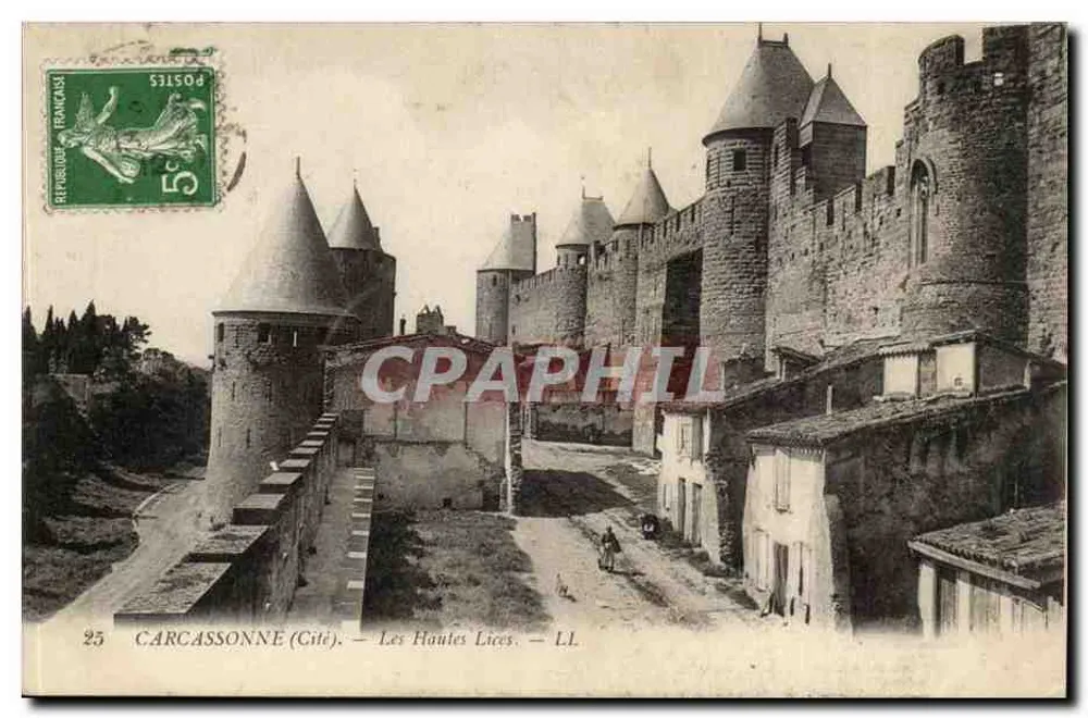 Carcassonne (Cidade) — As Altas Lices — LL - Frente