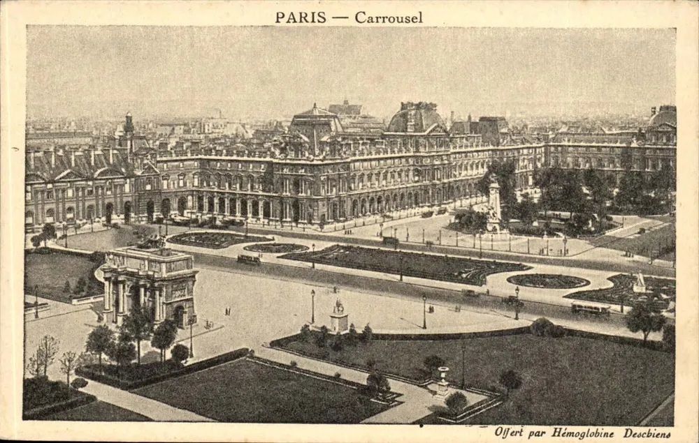 Paris — Carrossel — Oferecido por Hémoglobine Deschiens - Frente