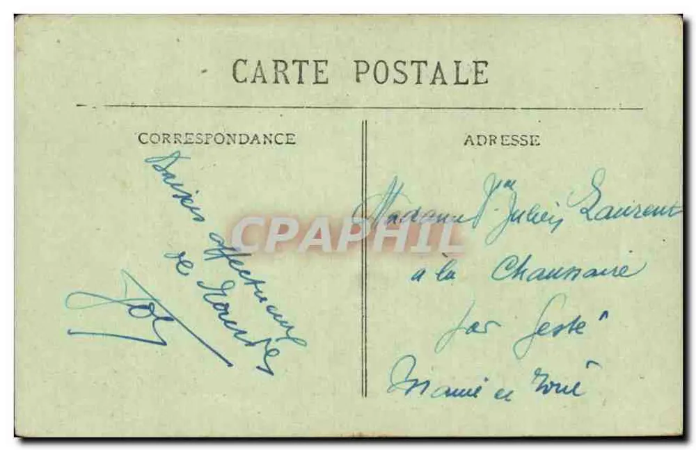Lourdes — A Grotta — Édition du Palais du Rosaire, Lourdes - Verso