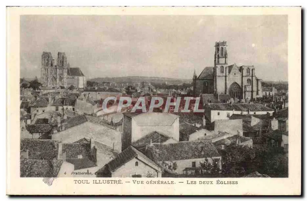 Pratthermon, Côte-d'Or — Allgemeiner Blick — Die beiden Kirchen — Toul Illustré, n°4 - Vorderseite