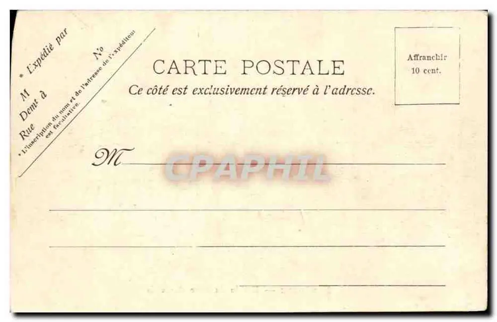 Bordeaux — Entrada do Parque Bordelais — V.P. Paris 917 - Verso