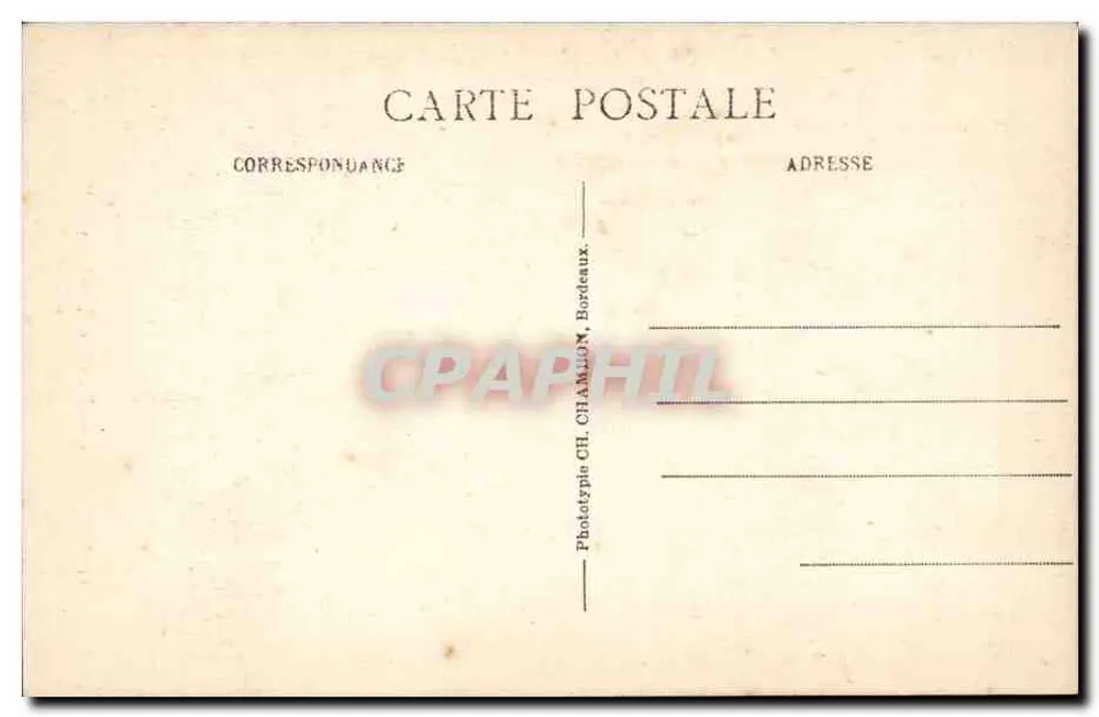 Bordeaux — As Colunas Rostrais — C.B. - Verso