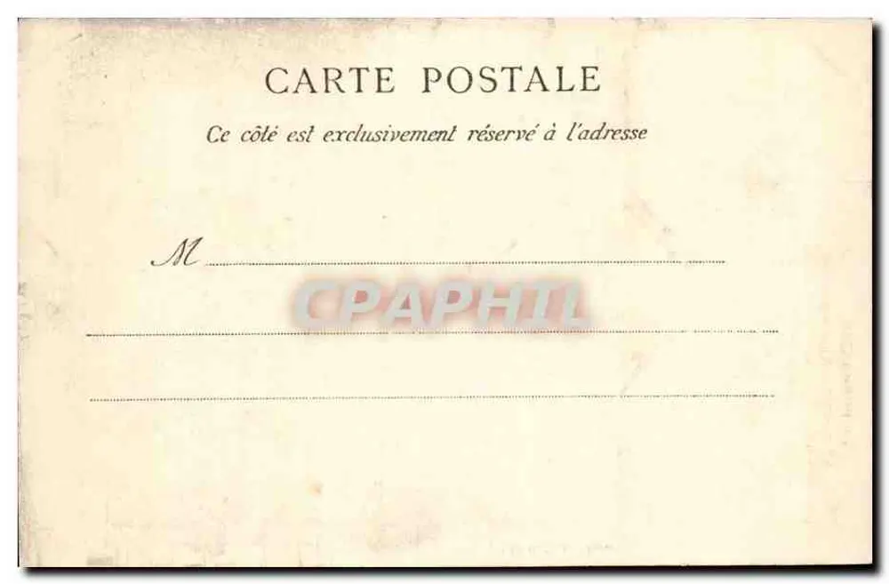 Le Havre — Kirche Notre-Dame — Mischung aus Gotik und Renaissance — Antike Ansichtskarte Paris Nr. 2505 - Rückseite