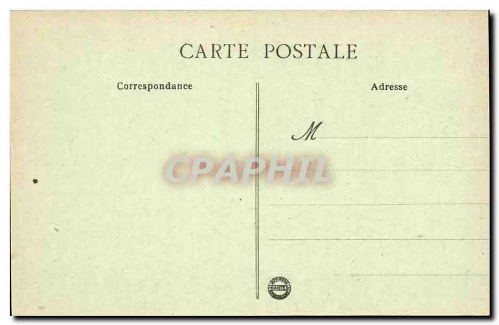 Cherbourg - Denkmal für Soldaten und Matrosen, die in den Kolonien fielen — CERA-Ausstellung, Februar 1881 - Rückseite
