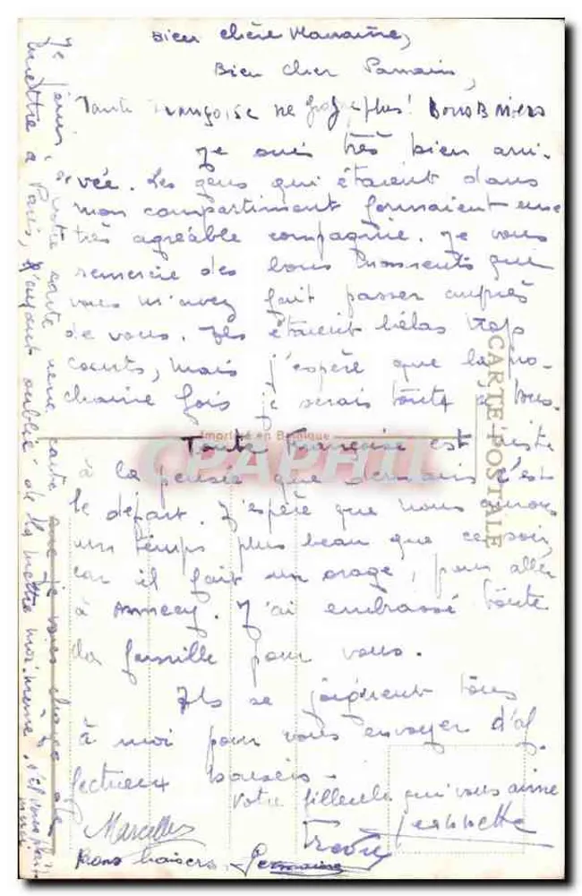 ग्रामीण दृश्य के साथ घर और पुल — विक्रेता अदृश्य, श्रृंखला संख्या अपठनीय - पीछे