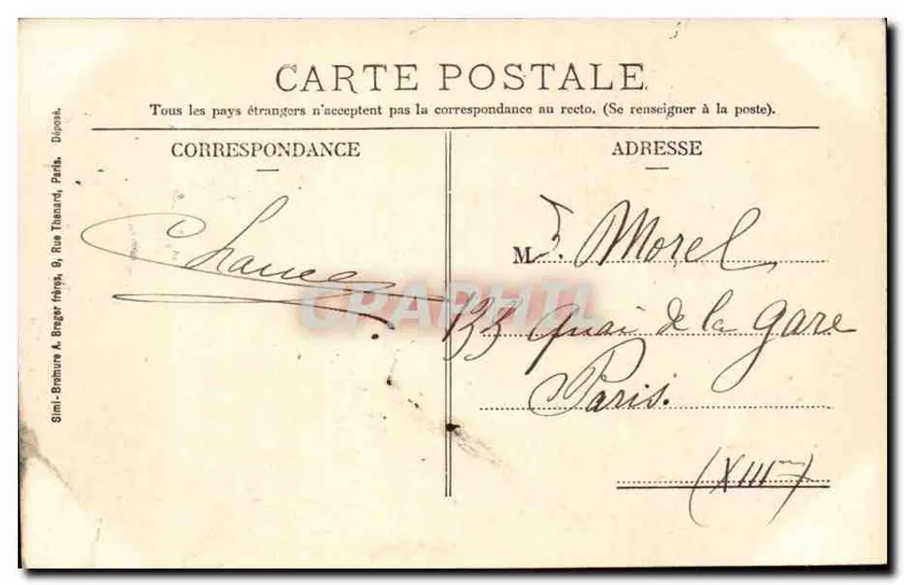 Gisors (Eure) - Igreja (Lado sul) — Bardé, editor - Verso