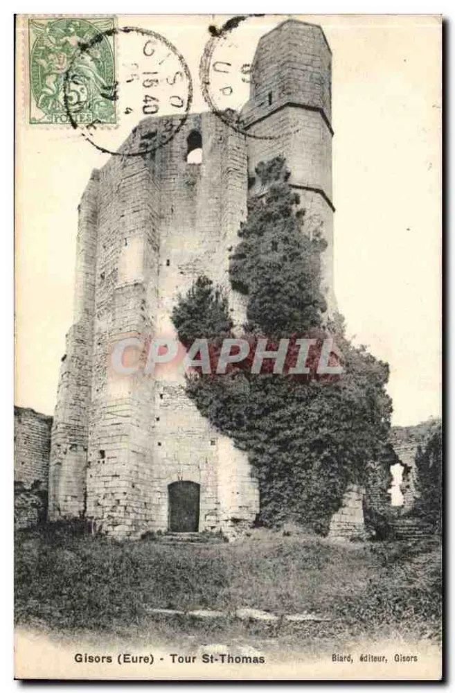 Gisors (Eure) - Torre St-Thomas — Biard, editor, Gisors - Frente