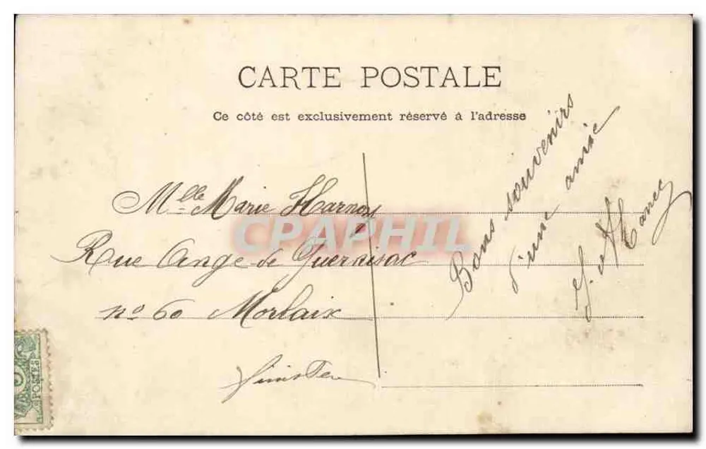 Anet — Schloss — Ansicht des Kanals des Parks — Hémlinger & Cie, Imp. 18 - Rückseite