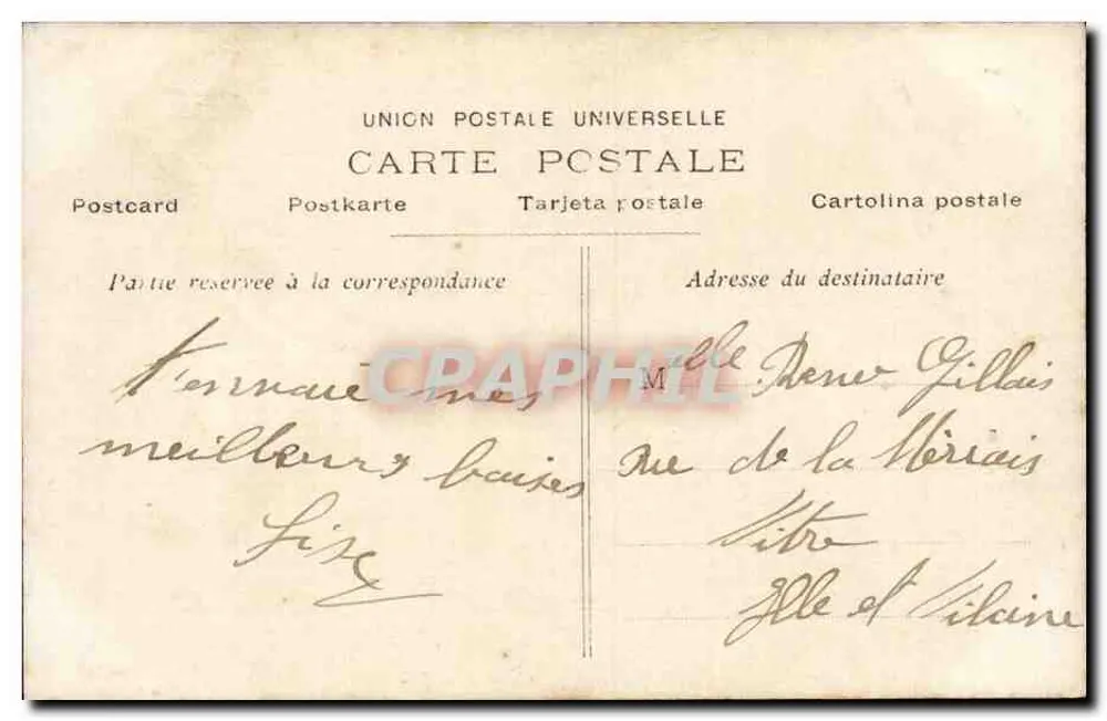 Salão 1909 — Escultura 'A Última Gotas' por R. Beclu — editada por Crevaux Phot. - Verso