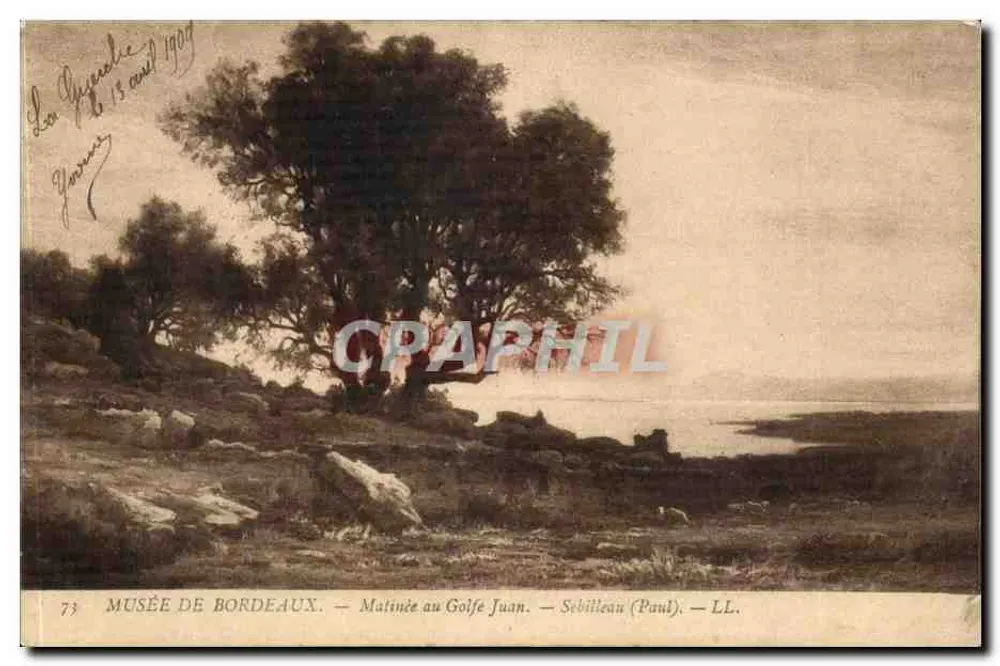 Morgen am Golf Juan — Sébilleau (Paul) — LL. — Museum von Bordeaux — n°73 - Vorderseite