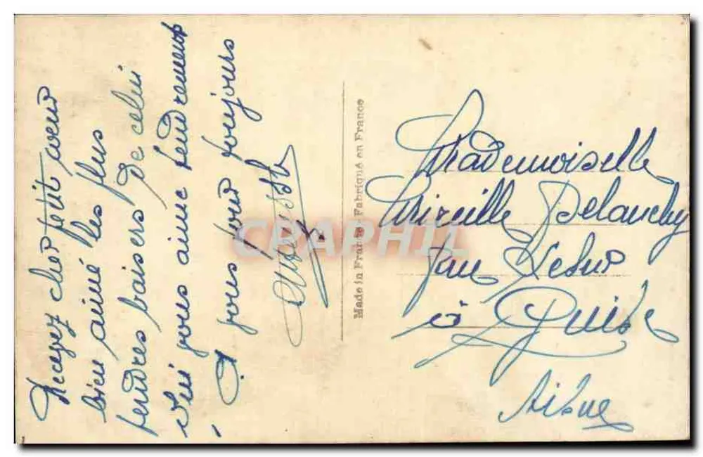Liefdevol koppel — studioportret — Leo, Parijs, n°5051 - Achterkant