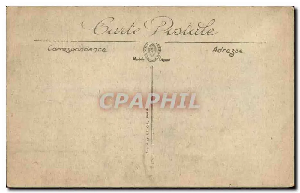 Parigi — La Fontaine Saint-Michel — editore L.L. n°105 - Verso