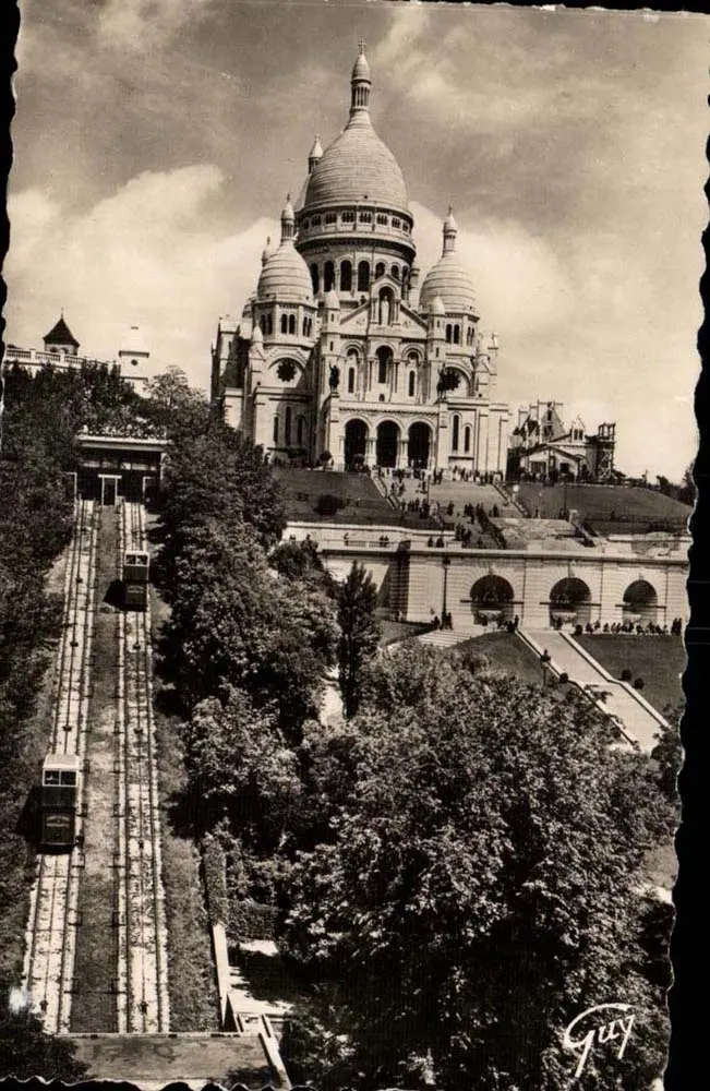 Basilika des Heiligen Herzens von Montmartre — 1876-1910 — Künstlerische Ausgabe « Guy » - Vorderseite