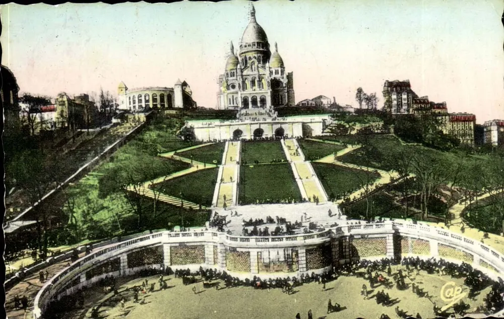 Basilika des Heiligen Herzens — Montmartre — Verlag Cap, Nr. 923 - Vorderseite