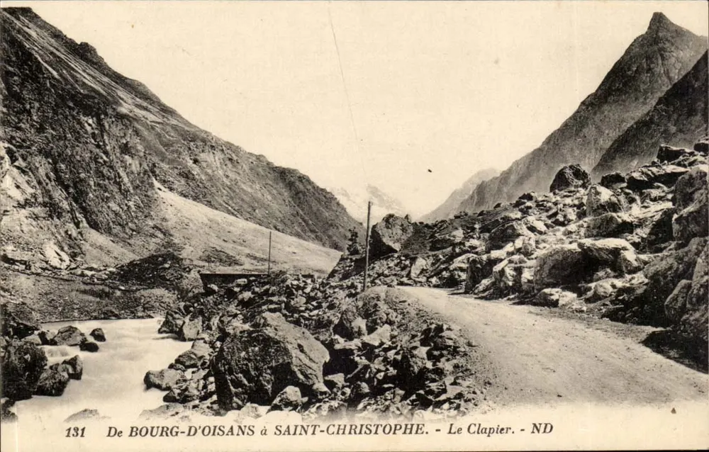 O Clapier — De Bourg-d'Oisans a Saint-Christophe — ND — N° 131 - Frente