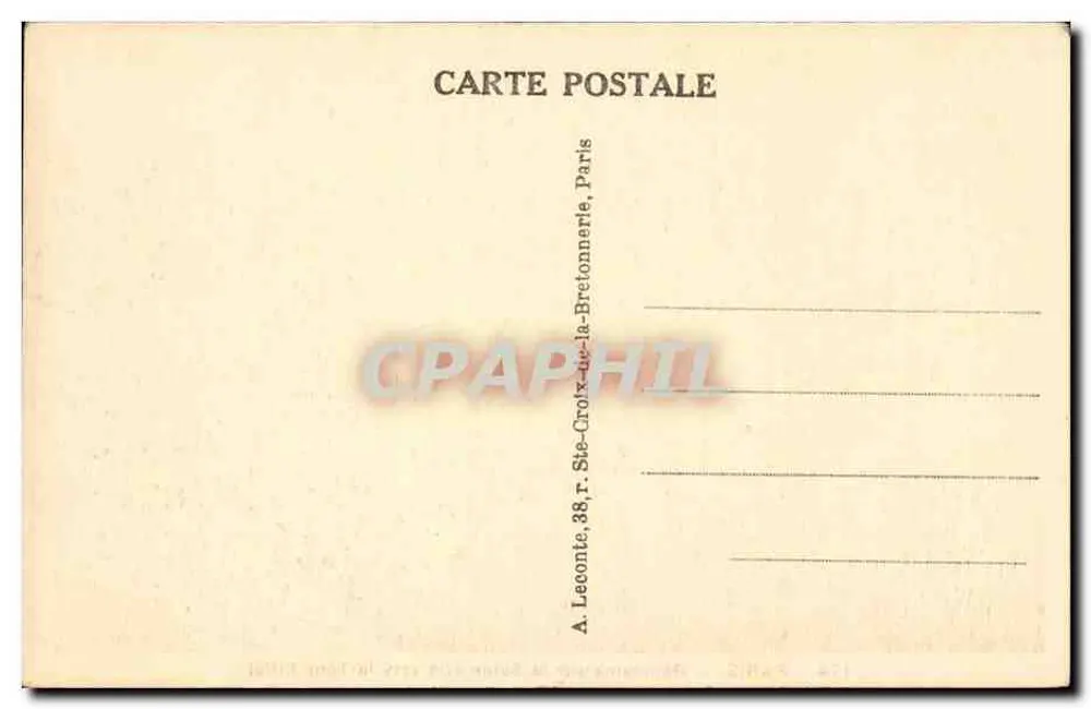 PARIS — Panorama über die Seine in der Nähe der Eiffelturm — Verlag: , Nr. 174 - Rückseite
