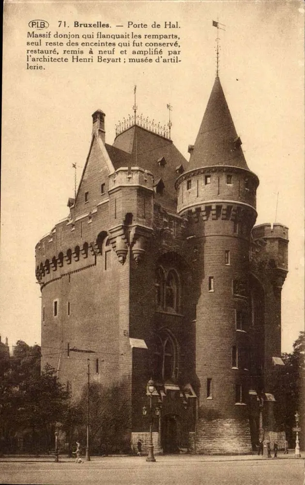 Porte de Hal — Brüssel — PLB 71 - Vorderseite
