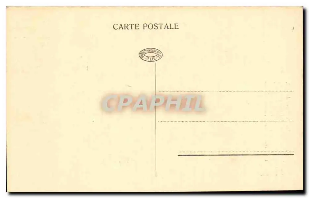 Porte de Hal — Brüssel — PLB 71 - Rückseite