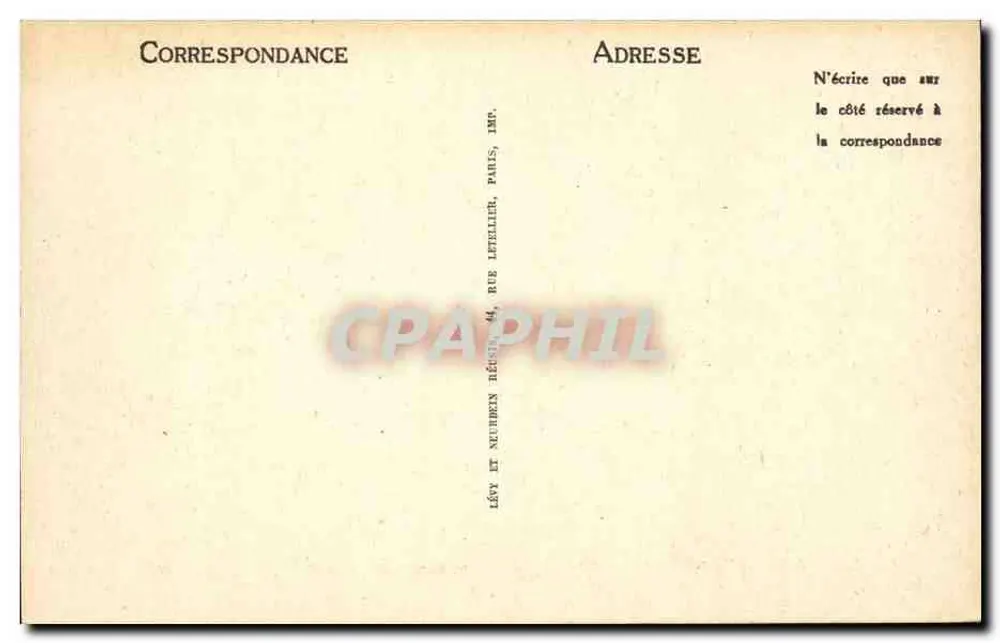 Lago do Bourget — Tunel de Saint-Innocent — ND — Imp. Letellier, Paris - Verso