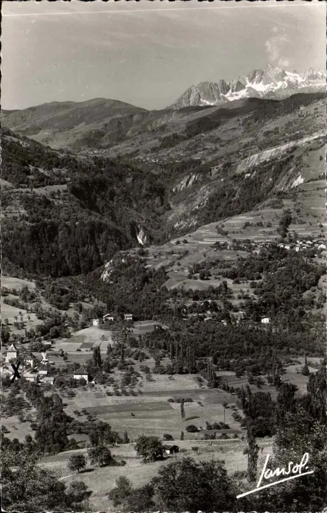 Tal des Morel, Bellecombe — Umgebung von La Léchère-les-Bains — Fotografische Editionen TANSOL - Vorderseite