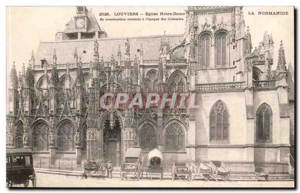 Louvières — Igreja Nossa Senhora — A Normandia - Frente