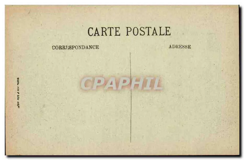 Le Mans — Ein Stück des Jardin des Plantes — LL - Rückseite